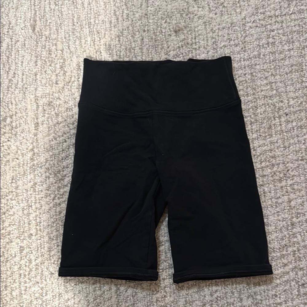 TNA Black Bike Shorts High-Rise Stretch
